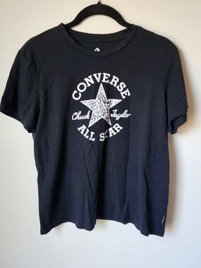 Converse Chuck Taylor All Star Black Graphic Tee